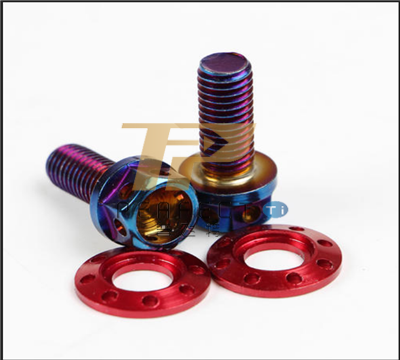 Titanium car screws